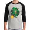 Unisex 50/50 Blend 3/4 Sleeve T-Shirt Thumbnail