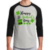 Unisex 50/50 Blend 3/4 Sleeve T-Shirt Thumbnail