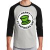 Unisex 50/50 Blend 3/4 Sleeve T-Shirt Thumbnail