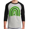 Unisex 50/50 Blend 3/4 Sleeve T-Shirt Thumbnail