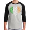 Unisex 50/50 Blend 3/4 Sleeve T-Shirt Thumbnail