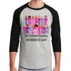 Unisex 50/50 Blend 3/4 Sleeve T-Shirt Thumbnail