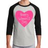 Unisex 50/50 Blend 3/4 Sleeve T-Shirt Thumbnail