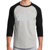 Unisex 50/50 Blend 3/4 Sleeve T-Shirt Thumbnail