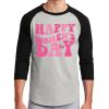 Unisex 50/50 Blend 3/4 Sleeve T-Shirt Thumbnail