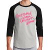 Unisex 50/50 Blend 3/4 Sleeve T-Shirt Thumbnail