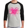Unisex 50/50 Blend 3/4 Sleeve T-Shirt Thumbnail