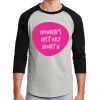 Unisex 50/50 Blend 3/4 Sleeve T-Shirt Thumbnail