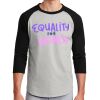 Unisex 50/50 Blend 3/4 Sleeve T-Shirt Thumbnail