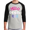 Unisex 50/50 Blend 3/4 Sleeve T-Shirt Thumbnail