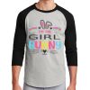 Unisex 50/50 Blend 3/4 Sleeve T-Shirt Thumbnail