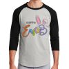 Unisex 50/50 Blend 3/4 Sleeve T-Shirt Thumbnail