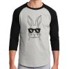 Unisex 50/50 Blend 3/4 Sleeve T-Shirt Thumbnail