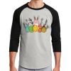 Unisex 50/50 Blend 3/4 Sleeve T-Shirt Thumbnail