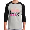 Unisex 50/50 Blend 3/4 Sleeve T-Shirt Thumbnail