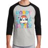 Unisex 50/50 Blend 3/4 Sleeve T-Shirt Thumbnail