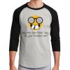 Unisex 50/50 Blend 3/4 Sleeve T-Shirt Thumbnail