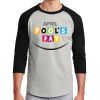 Unisex 50/50 Blend 3/4 Sleeve T-Shirt Thumbnail