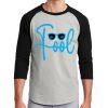 Unisex 50/50 Blend 3/4 Sleeve T-Shirt Thumbnail