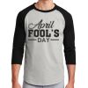 Unisex 50/50 Blend 3/4 Sleeve T-Shirt Thumbnail
