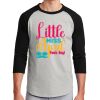 Unisex 50/50 Blend 3/4 Sleeve T-Shirt Thumbnail