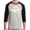 Unisex 50/50 Blend 3/4 Sleeve T-Shirt Thumbnail