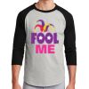 Unisex 50/50 Blend 3/4 Sleeve T-Shirt Thumbnail