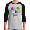 Unisex 50/50 Blend 3/4 Sleeve T-Shirt Thumbnail