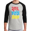 Unisex 50/50 Blend 3/4 Sleeve T-Shirt Thumbnail