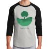 Unisex 50/50 Blend 3/4 Sleeve T-Shirt Thumbnail