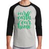 Unisex 50/50 Blend 3/4 Sleeve T-Shirt Thumbnail