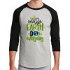 Unisex 50/50 Blend 3/4 Sleeve T-Shirt Thumbnail