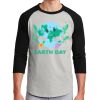 Unisex 50/50 Blend 3/4 Sleeve T-Shirt Thumbnail