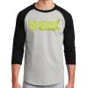 Unisex 50/50 Blend 3/4 Sleeve T-Shirt Thumbnail