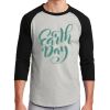 Unisex 50/50 Blend 3/4 Sleeve T-Shirt Thumbnail