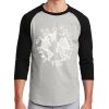 Unisex 50/50 Blend 3/4 Sleeve T-Shirt Thumbnail