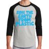 Unisex 50/50 Blend 3/4 Sleeve T-Shirt Thumbnail