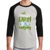 Unisex 50/50 Blend 3/4 Sleeve T-Shirt Thumbnail