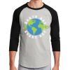 Unisex 50/50 Blend 3/4 Sleeve T-Shirt Thumbnail
