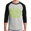 Unisex 50/50 Blend 3/4 Sleeve T-Shirt Thumbnail