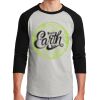 Unisex 50/50 Blend 3/4 Sleeve T-Shirt Thumbnail