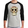 Unisex 50/50 Blend 3/4 Sleeve T-Shirt Thumbnail