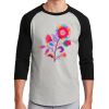 Unisex 50/50 Blend 3/4 Sleeve T-Shirt Thumbnail