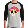 Unisex 50/50 Blend 3/4 Sleeve T-Shirt Thumbnail