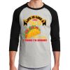 Unisex 50/50 Blend 3/4 Sleeve T-Shirt Thumbnail