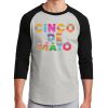 Unisex 50/50 Blend 3/4 Sleeve T-Shirt Thumbnail