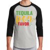 Unisex 50/50 Blend 3/4 Sleeve T-Shirt Thumbnail