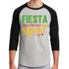 Unisex 50/50 Blend 3/4 Sleeve T-Shirt Thumbnail