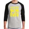 Unisex 50/50 Blend 3/4 Sleeve T-Shirt Thumbnail