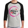 Unisex 50/50 Blend 3/4 Sleeve T-Shirt Thumbnail